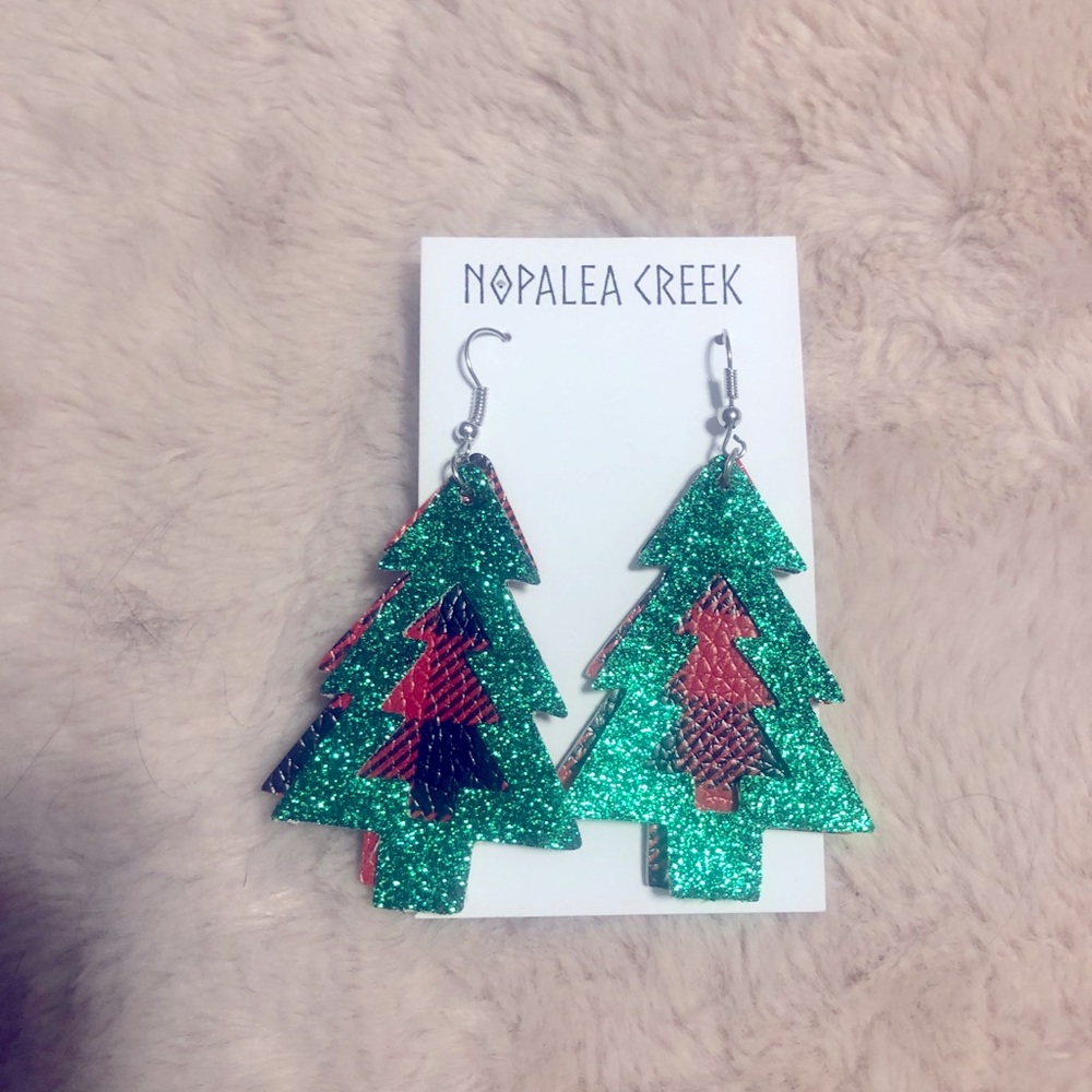 Christmas Tree Earrings